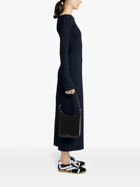 Geanta de piele Proenza Schouler din piele negru