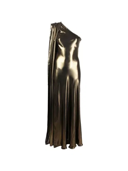 Rochie maxi Tessitura cu un umăr gol