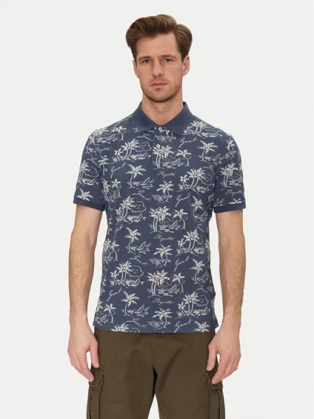 Polo majica Gant modra