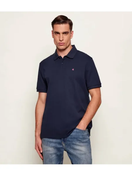 Calvin Klein Jeans Pólóing Sötétkék kék