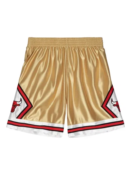 Pantaloni scurți Mitchell & Ness auriu