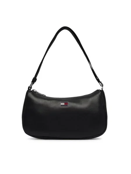 Tommy Jeans Ročna torba Tjw Daily Elevated Shoulder Bag črna