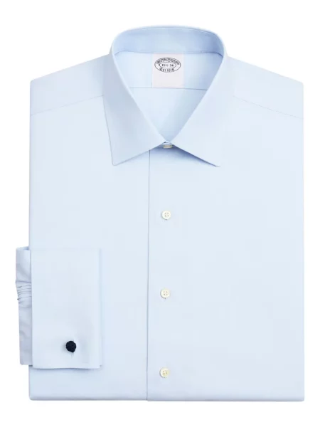 Cămașă Brooks Brothers lungă albastru