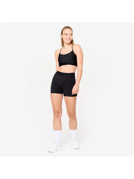 Spodenki fitness cardio Domyos czarne