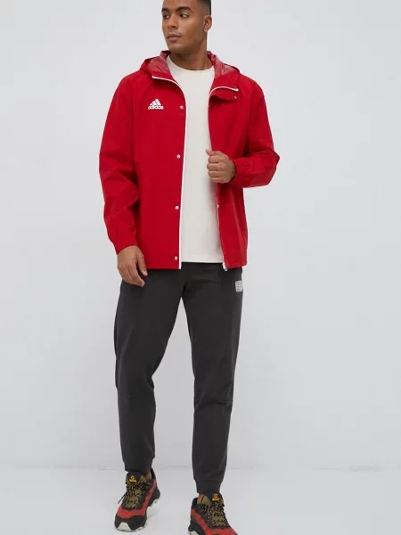 Ветровка Adidas Performance красная