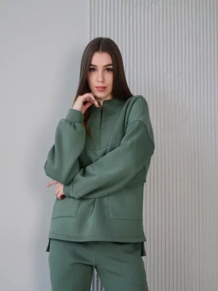 Кофта RiMari оливковий фліс