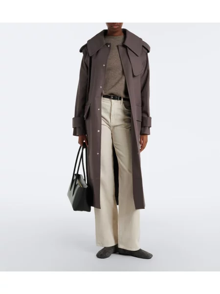 Pantaloni Agolde alb