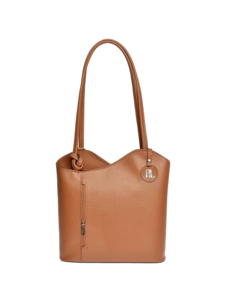 Geantă shopper Anna Luchini maro