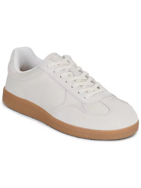 Pantofi Selected alb