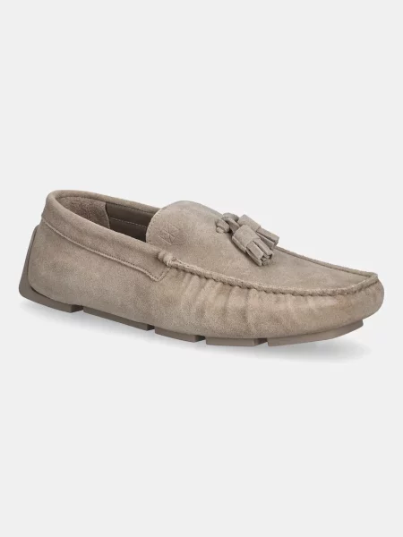 Mocasini Calvin Klein Driver Tassels Su bej