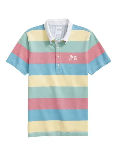 Polo Brooks Brothers cu dungi galben