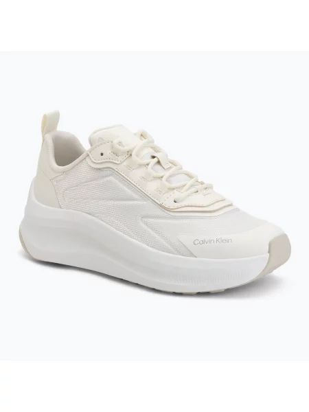 Sneakerși Calvin Klein chunky alb