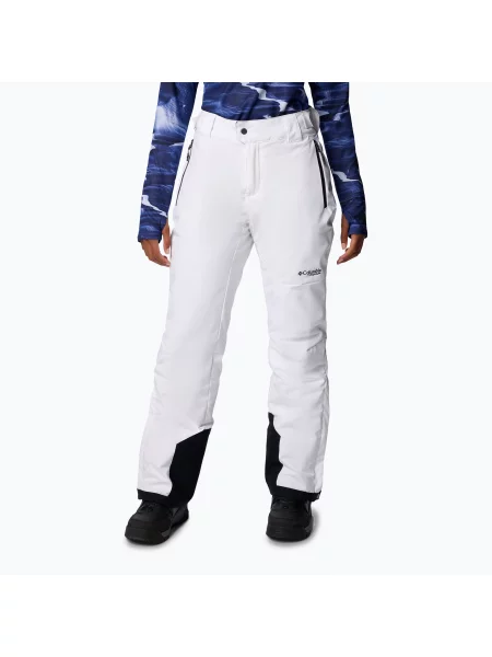 Pantaloni de schi pentru femei Columbia Cirque Bowl Insulated white alb