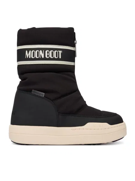 Moon Boot Śniegowce Jr Park Zip High Wp D czarny