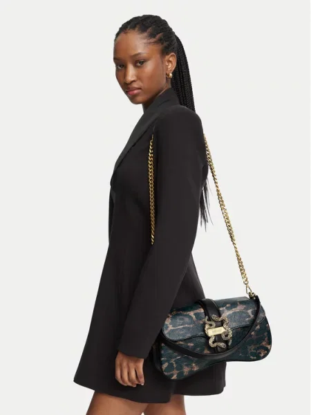 Just Cavalli Rankinė Iconic Snakes juoda