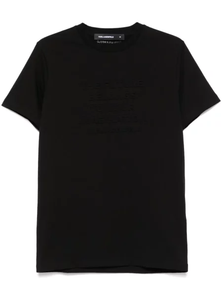 Scurt tricou Karl Lagerfeld negru