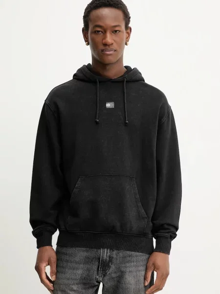 Tommy Jeans hanorac de negru