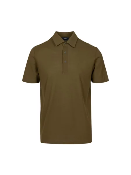 Koszulka polo Herno zielona
