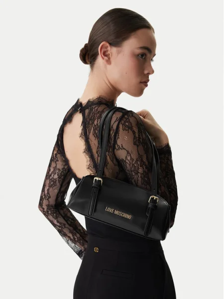 LOVE MOSCHINO Kabelka čierna