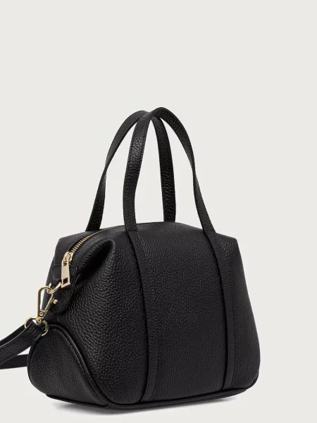 Geantă shopper Answear.lab din piele negru