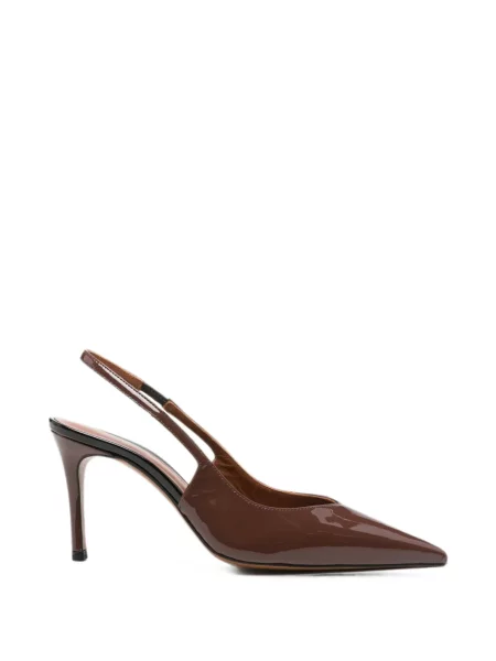 Pantofi cu toc Roberto Festa din piele slingback maro
