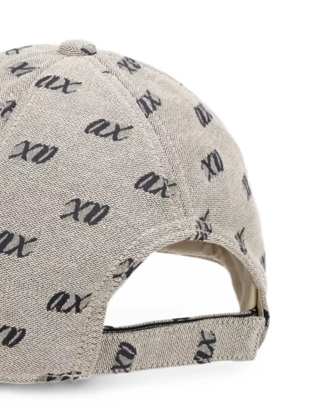Șapcă Armani Exchange cu autograf