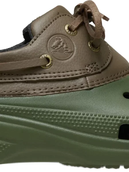 Papuci Crocs verde