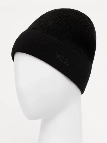 BOSS Căciulă Aflix negru