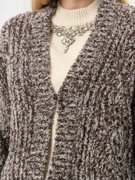 Свитер Panicale Cashmere коричневый