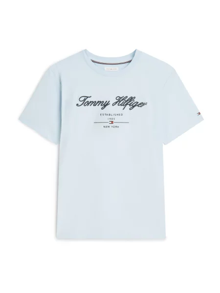 TOMMY HILFIGER Tricou marin / deschis albastru
