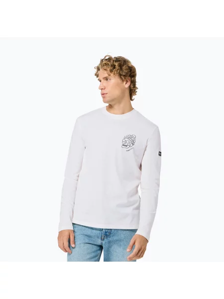 Tricou cu mânecă lungă Super.natural alb