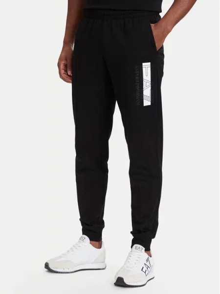 Emporio Armani Pantaloni trening negru