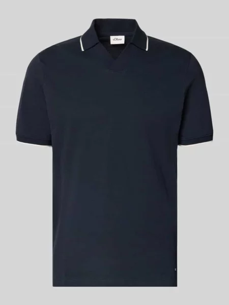 Koszulka polo z czystej bawełny o kroju regular fit S.oliver Red Label