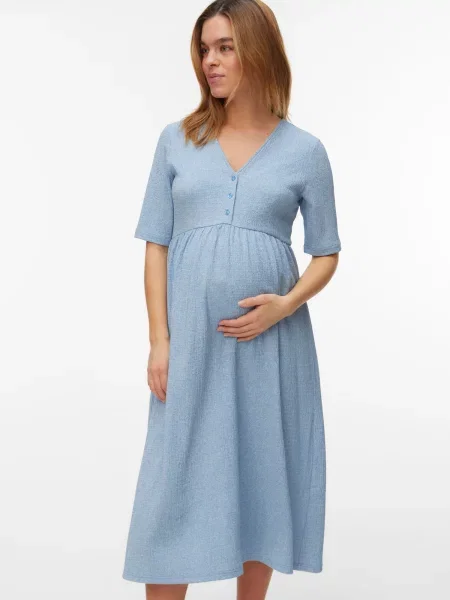 MAMALICIOUS Rochie MLJana deschis albastru
