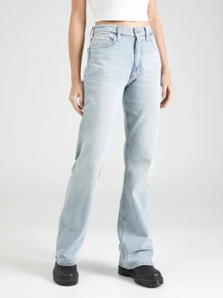 Calvin Klein Jeans Blugi Authentic celest Bootcut Fit albastru