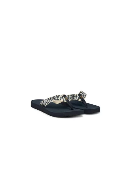 Japanke Tommy Hilfiger Th Corporate Sandal Tamnoplava plava