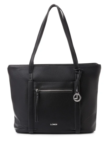 L.CREDI Shopper torba Merle' crna