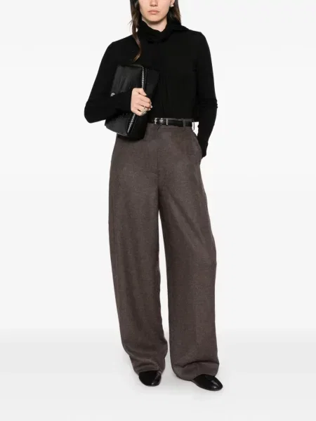 Pantaloni Toteme maro