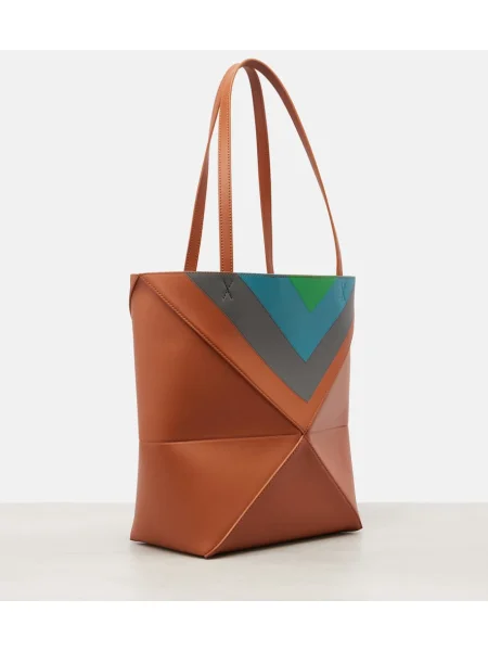 Geanta de piele Loewe din piele maro