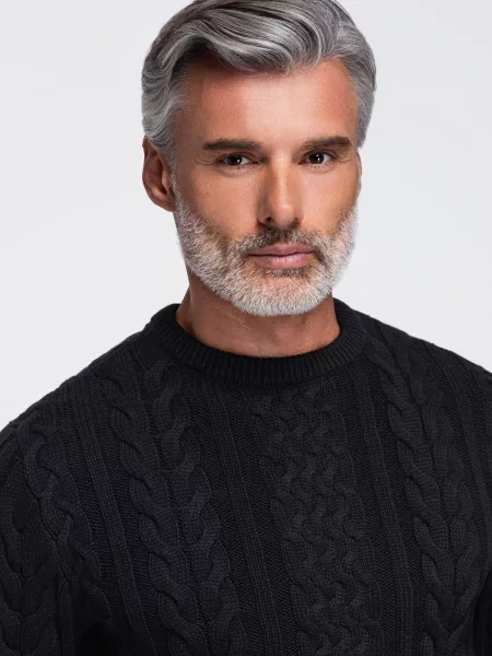 Džemper Ombre crna