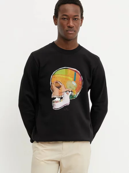 Суитчър Ps Paul Smith с принт черно