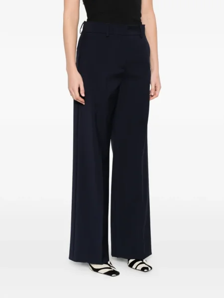Pantaloni Weekend Max Mara albastru
