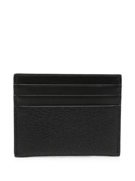 Portofel Givenchy din piele cu imagine negru