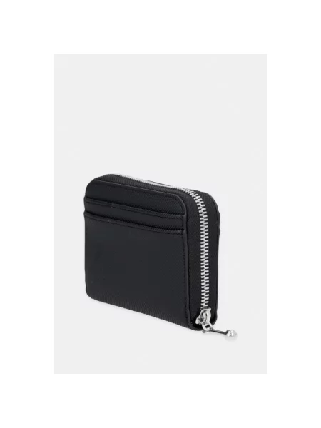 Lacoste portfel z imitacji skóry czarny