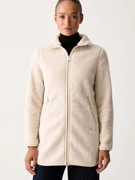 Jack Wolfskin hanorac cu pentru femei HIGH CURL bej