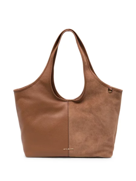 Geantă shopper Michael Kors din piele maro