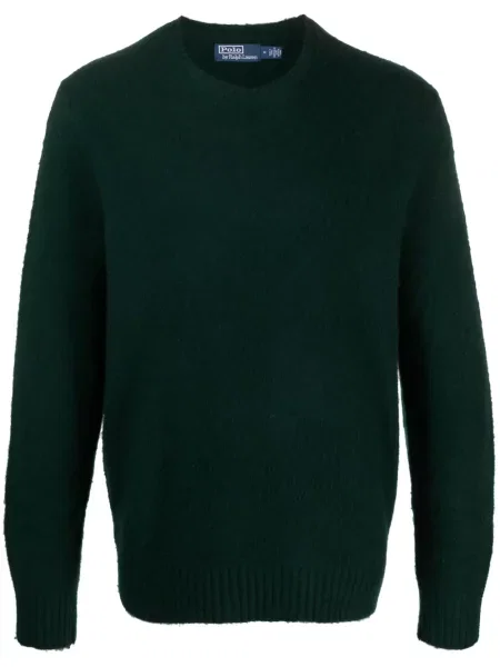 Dugo košulja Polo Ralph Lauren karirana s okruglim izrezom siva