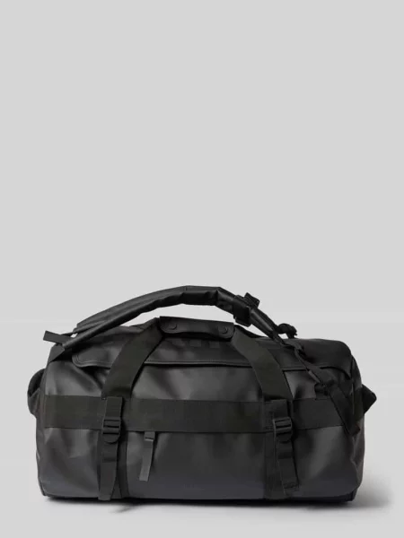 Torba typu duffel z detal z logo model Texel' Rains czarna