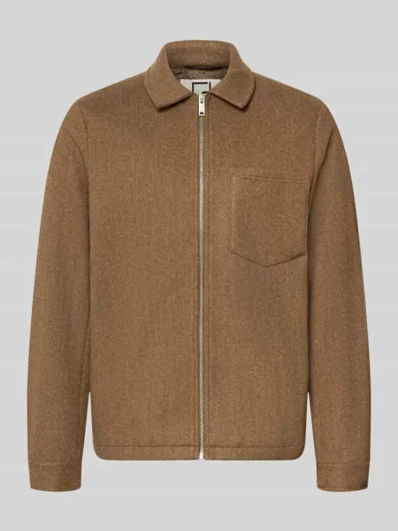 Kurtka z brustaszą i kołnierzykiem typu kent model ROLFSTED' Casual Friday