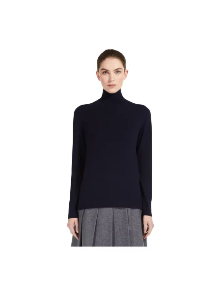 Sweter Weekend Max Mara niebieski